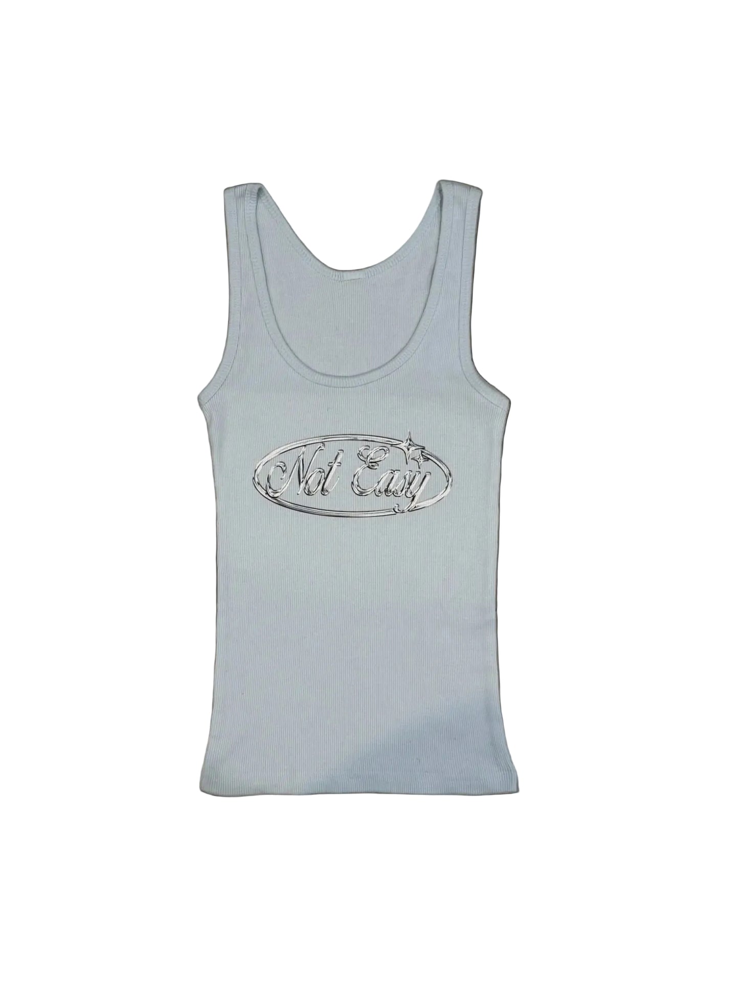 baby blue surfer tank