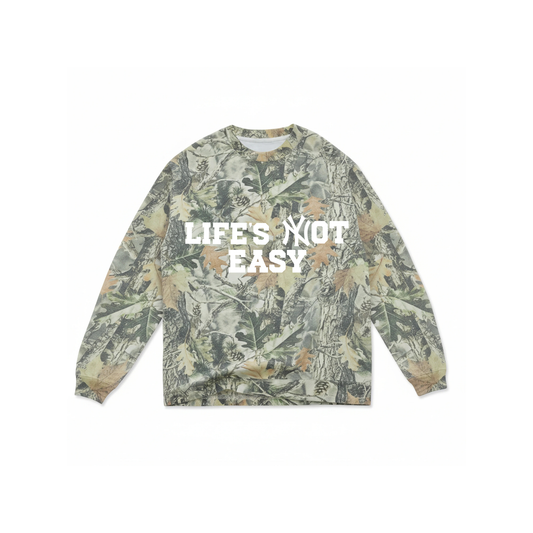Life's Not Easy Camo (Long-Sleeve)